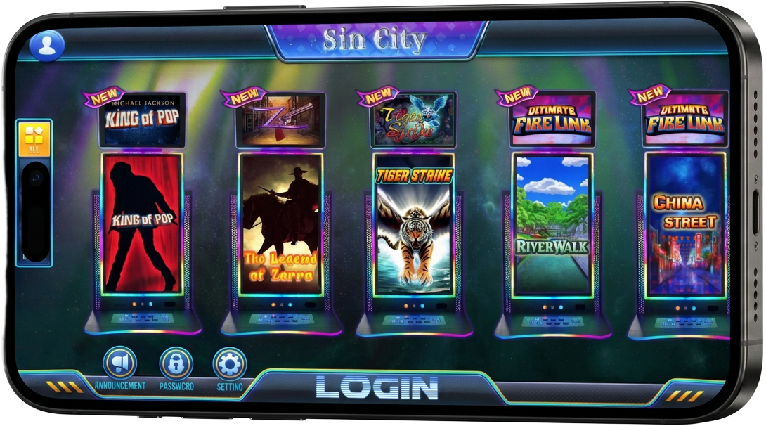 Sin City game lobby screenshot